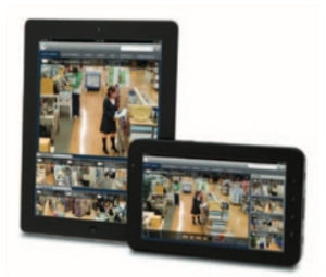 Use your mobile devices to view security